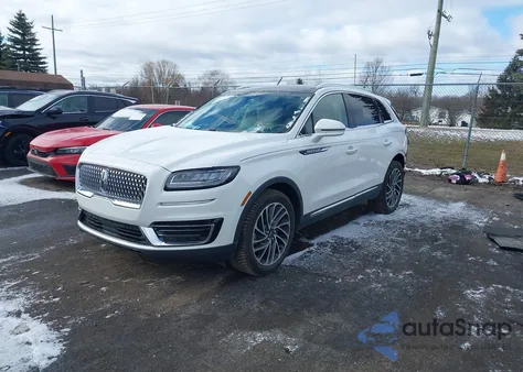 2020 Lincoln Nautilus Reserve z USA, uszkodzony, nr VIN 2LMPJ8K93LBL07817